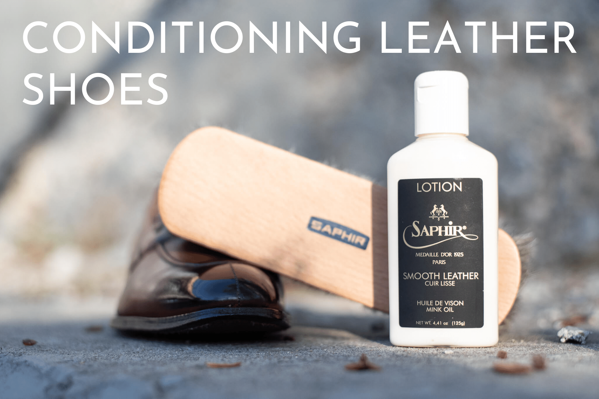 Conditioning Leather Shoes Brillar Shoe Care Official Saphir