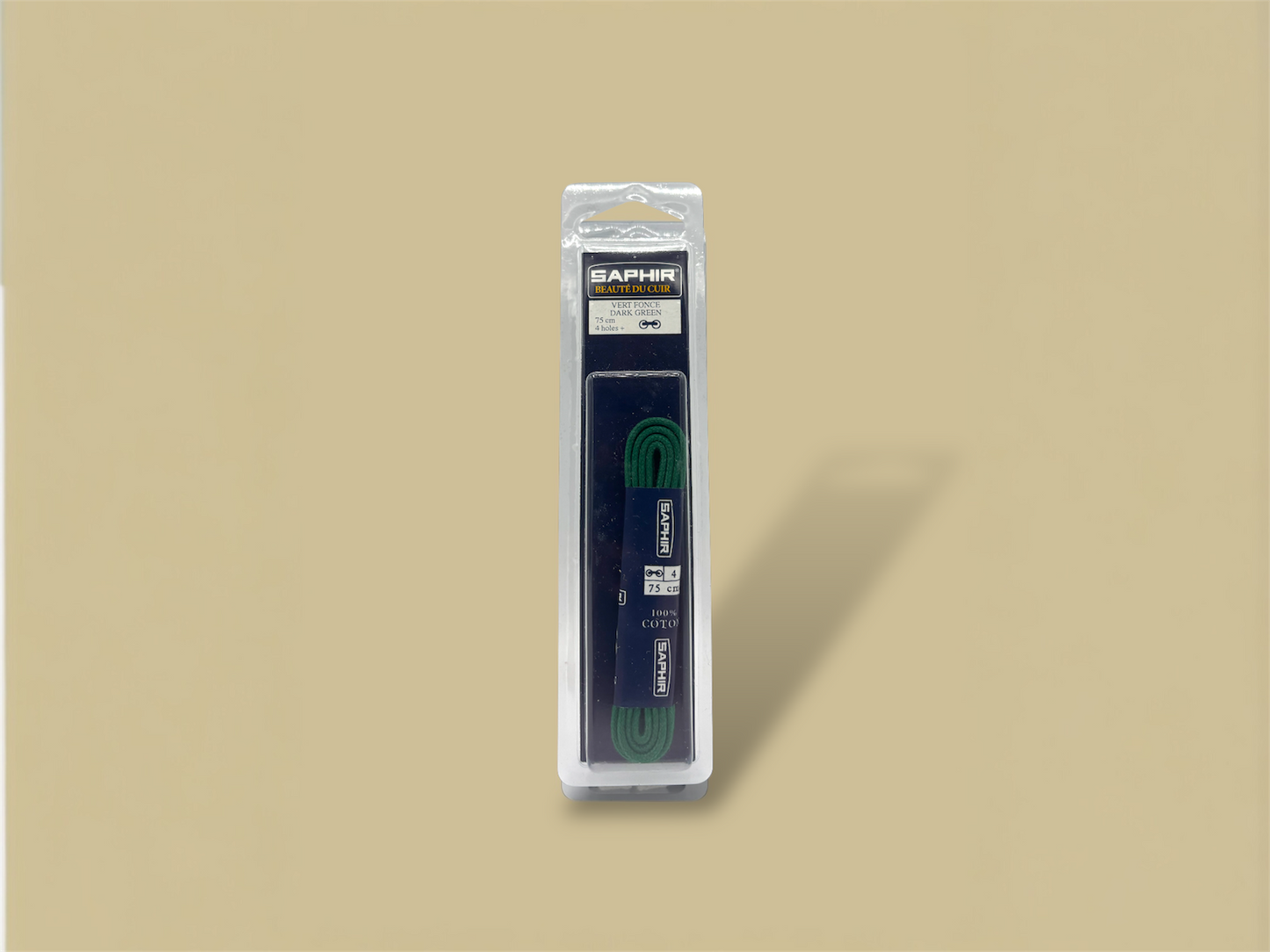 Saphir Cotton Dark Green Laces