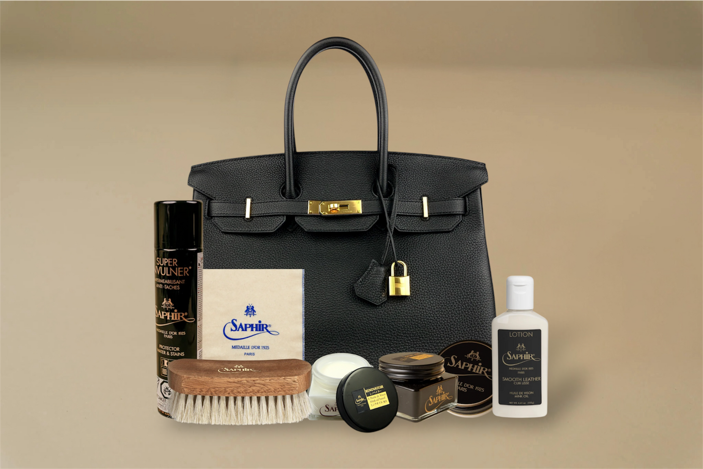 Birkin Bag Care Kit - Brillare Leather Care - 2