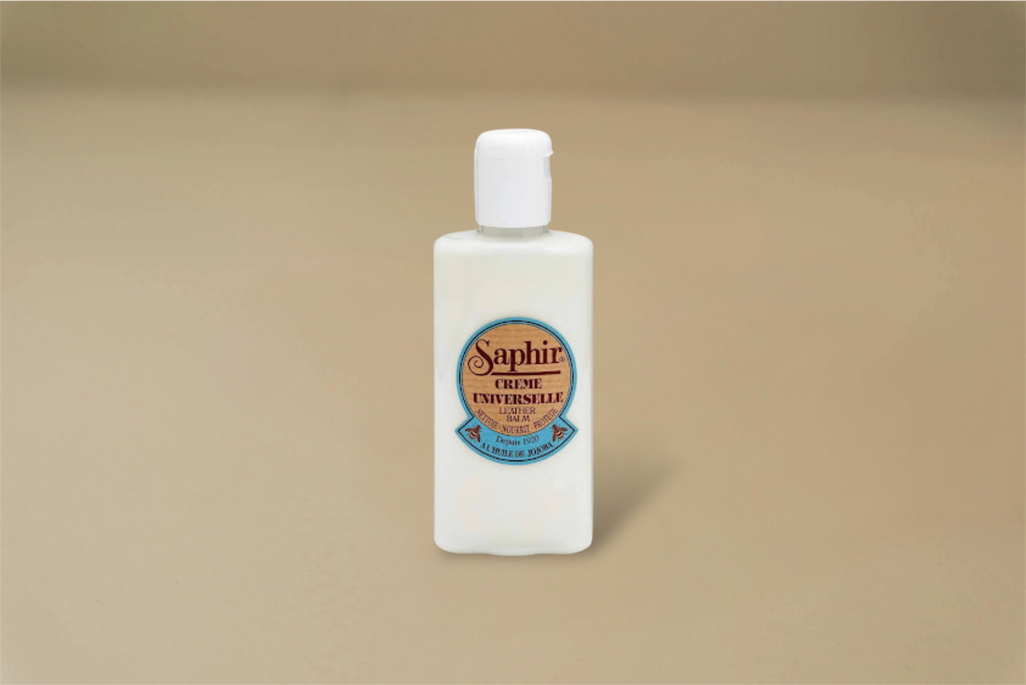 Saphir Beauté du Cuir Creme Universelle Leather Balm Jojoba Oil Cleaner - Brillaré Leather Care - 1