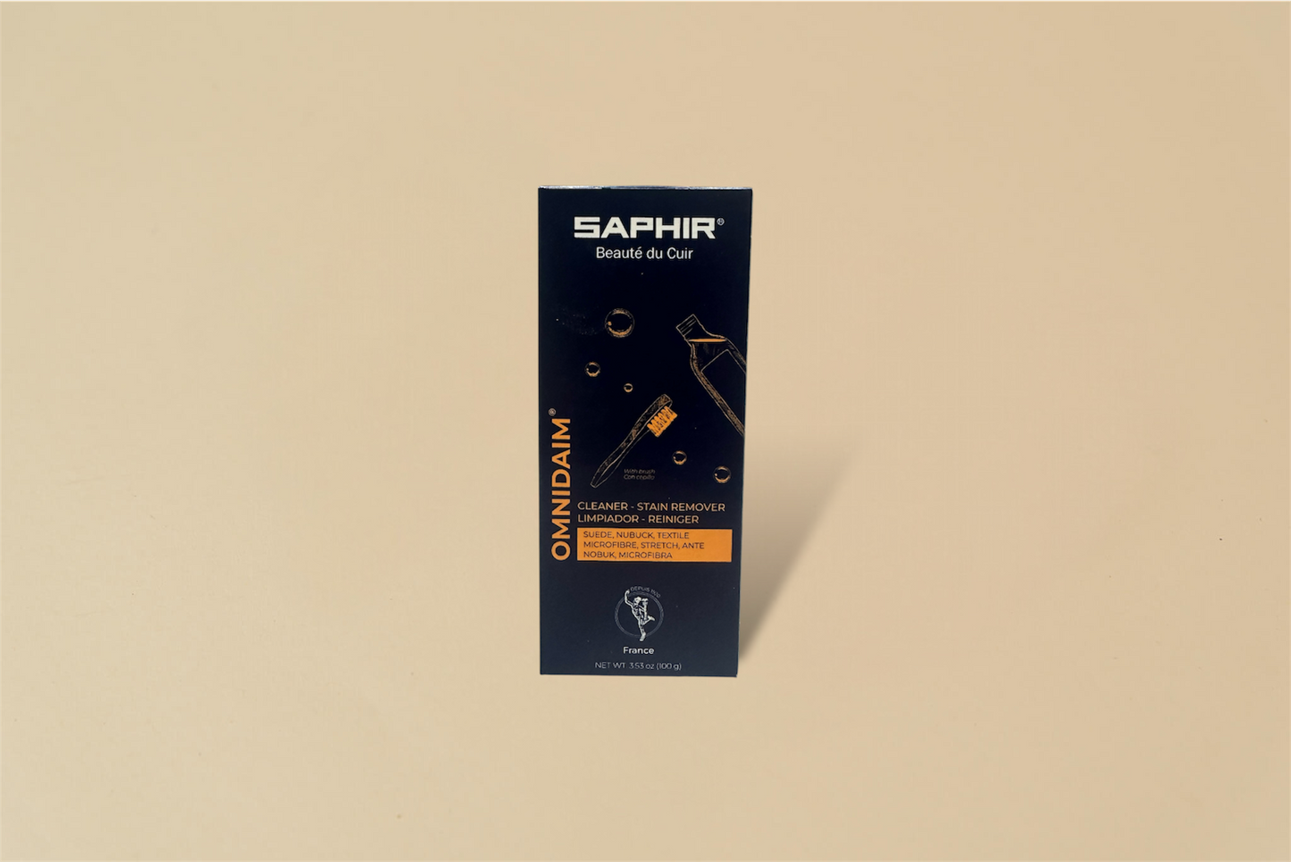 Saphir Beauté du Cuir Omnidaim Suede Shampoo - Brillare Leather Care - 2