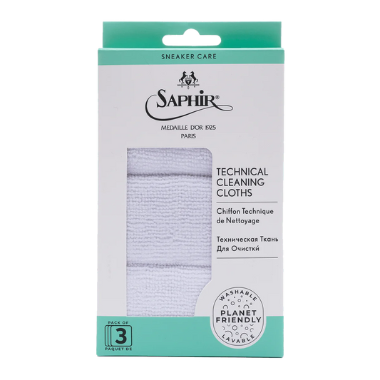 Saphir Medaille d'Or Technical Sneaker Cleaning Cloths (3 pack)