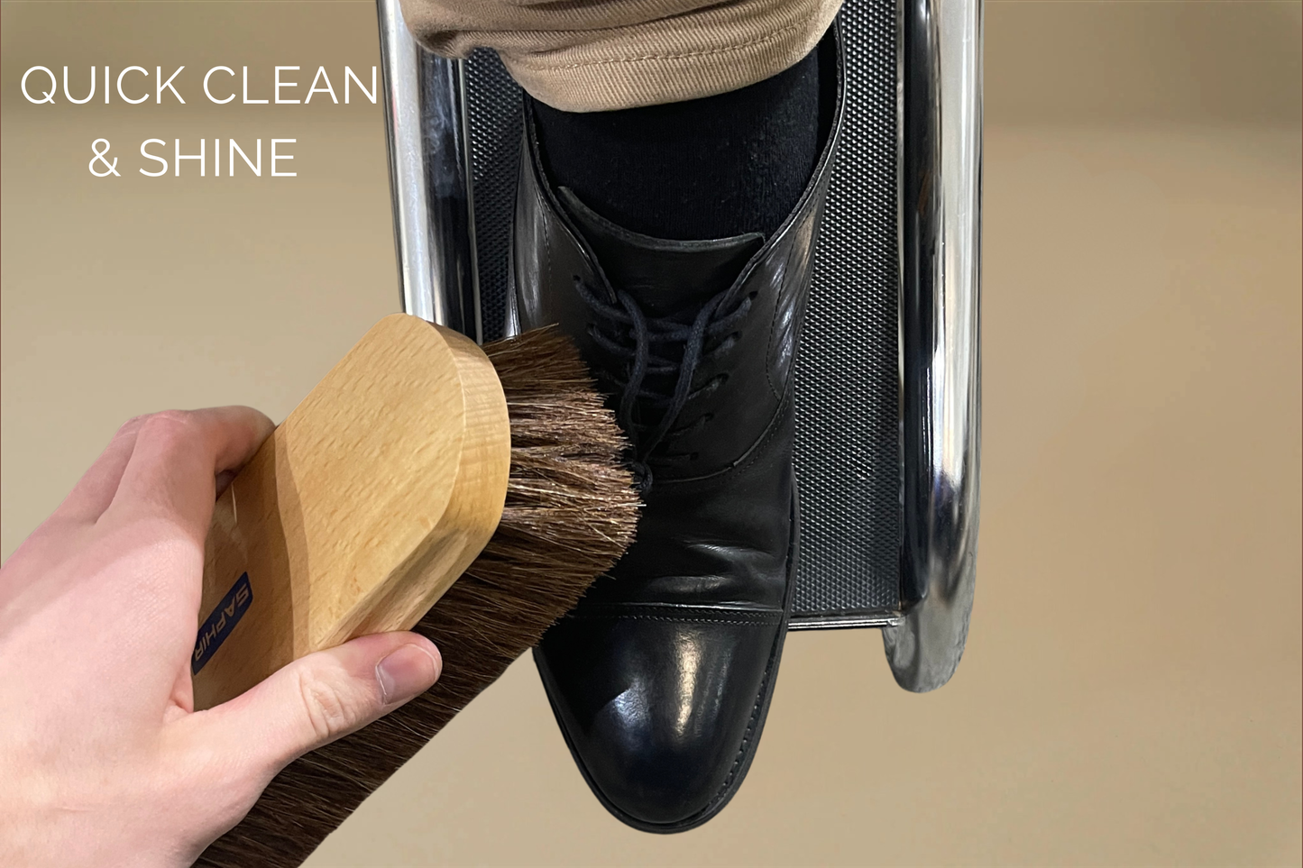Brillaré Services Quick Clean/ Shine (Same Day) & Coffee - Brillaré Leather Care - 1