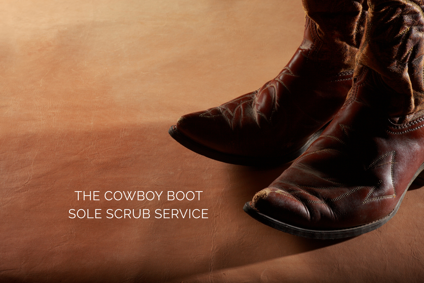 Cowboy Boot Sole Scrub