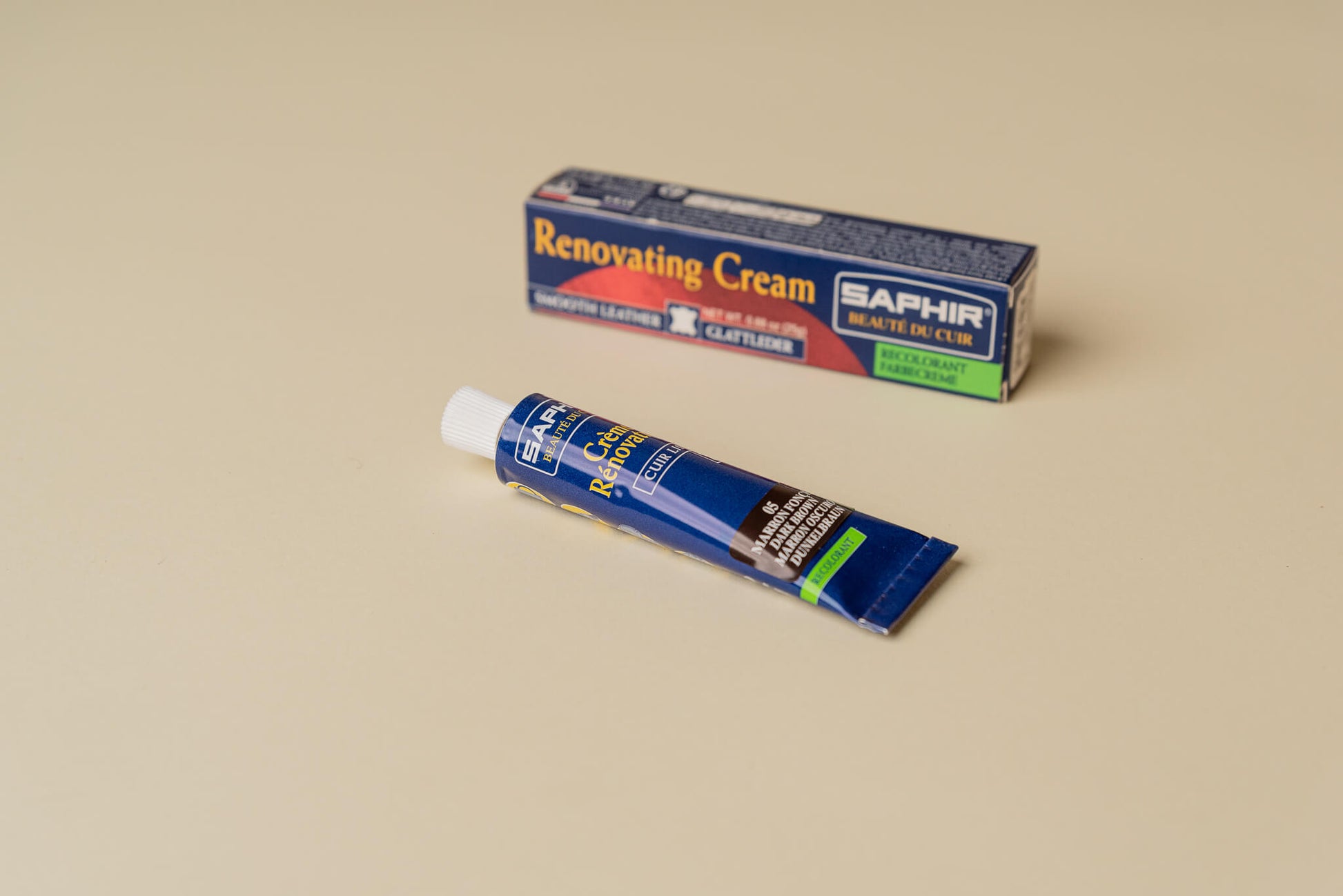 Saphir Renovating Recolorant Cream - Brillare Shoe Care - Official Saphir Reseller