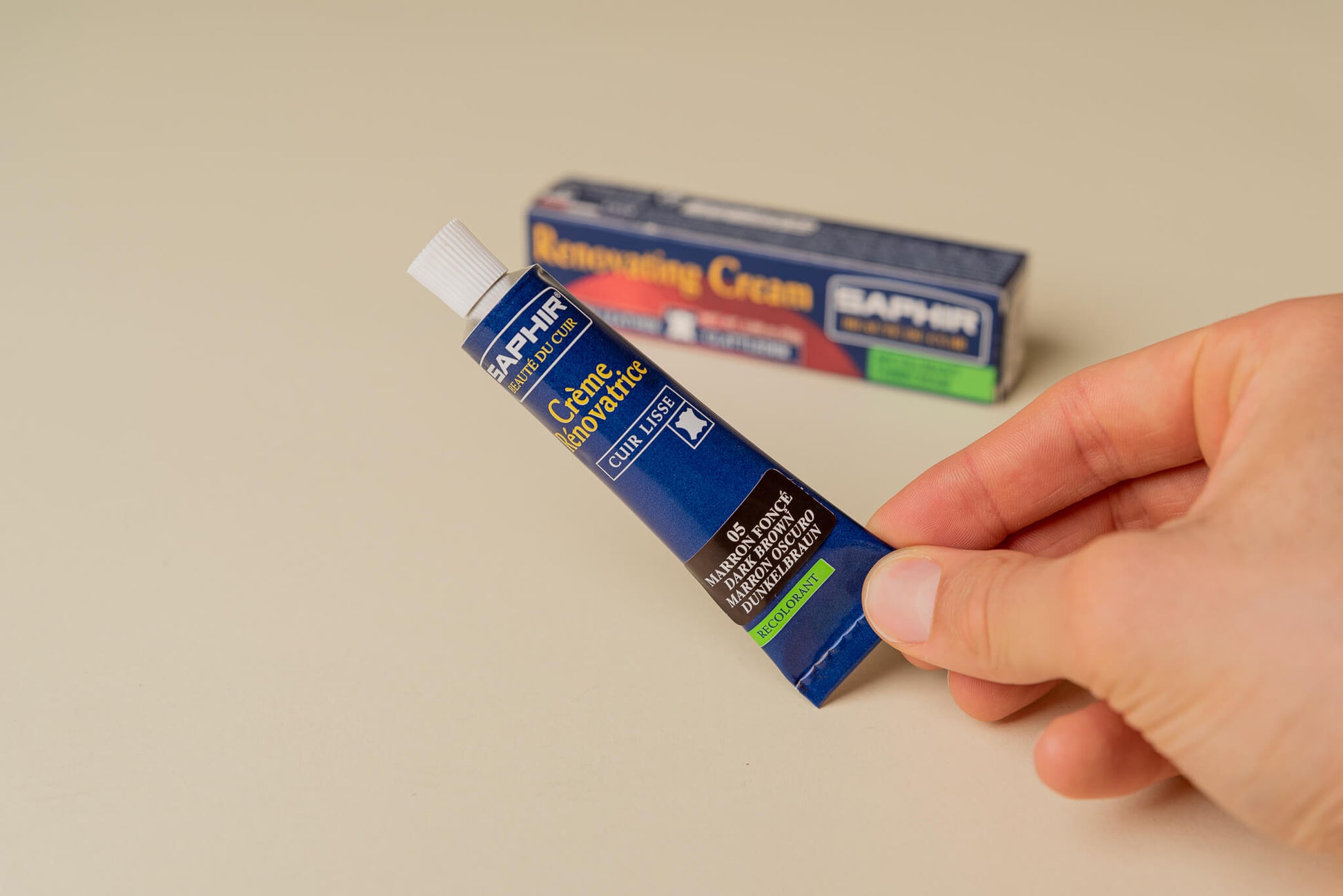 Saphir Renovating Recolorant Cream - Brillare Shoe Care - Official Saphir Reseller