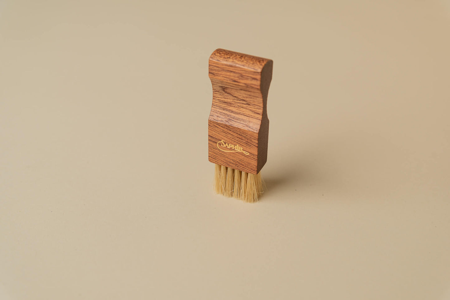 Saphir Medaille d'Or 1925 Wood Small Dauber Applicator Horse Hair Brush 3.5" - Brillare