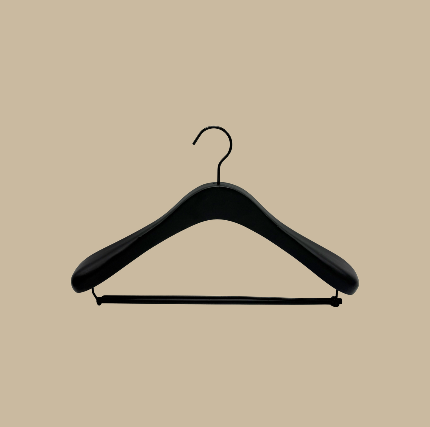 Solid wood hanger