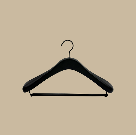 Solid wood hanger