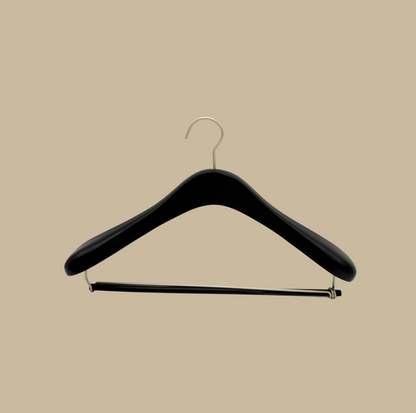 Solid wood hanger