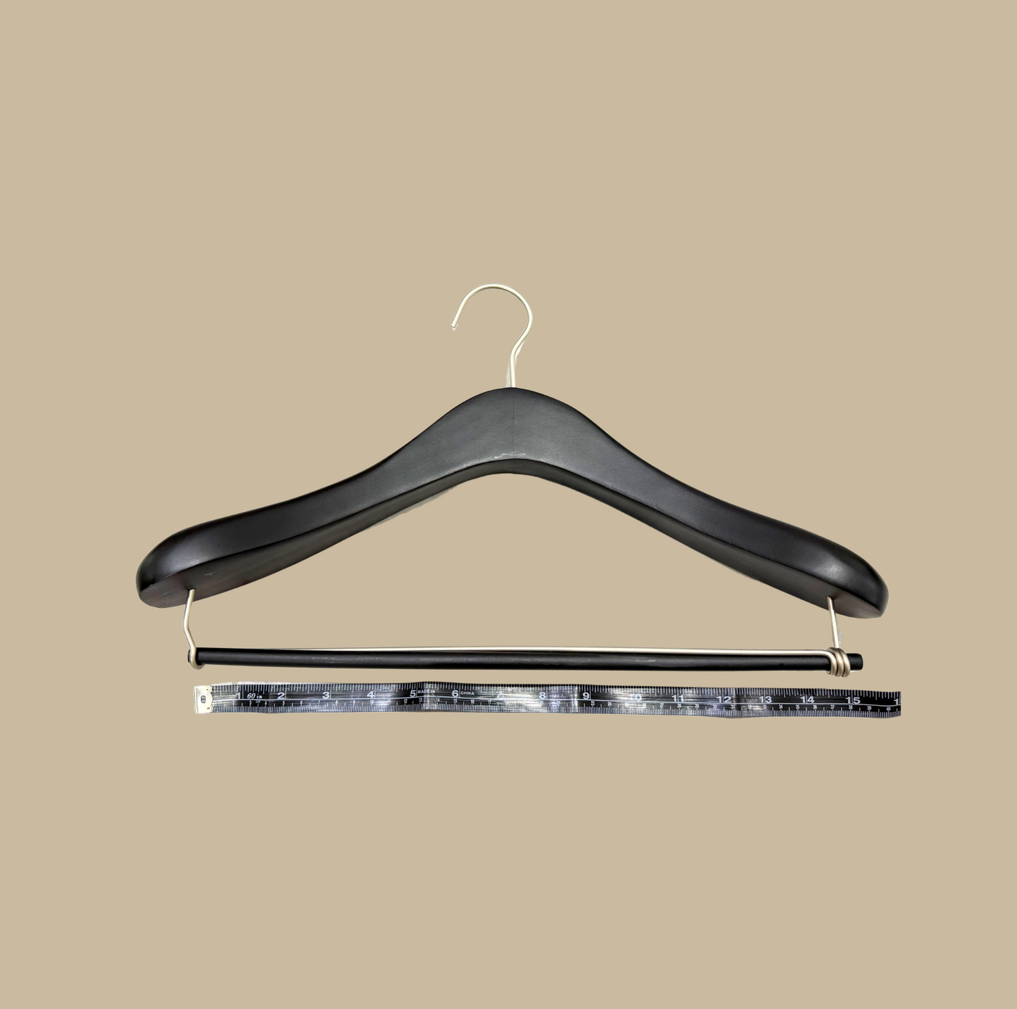 Solid wood hanger
