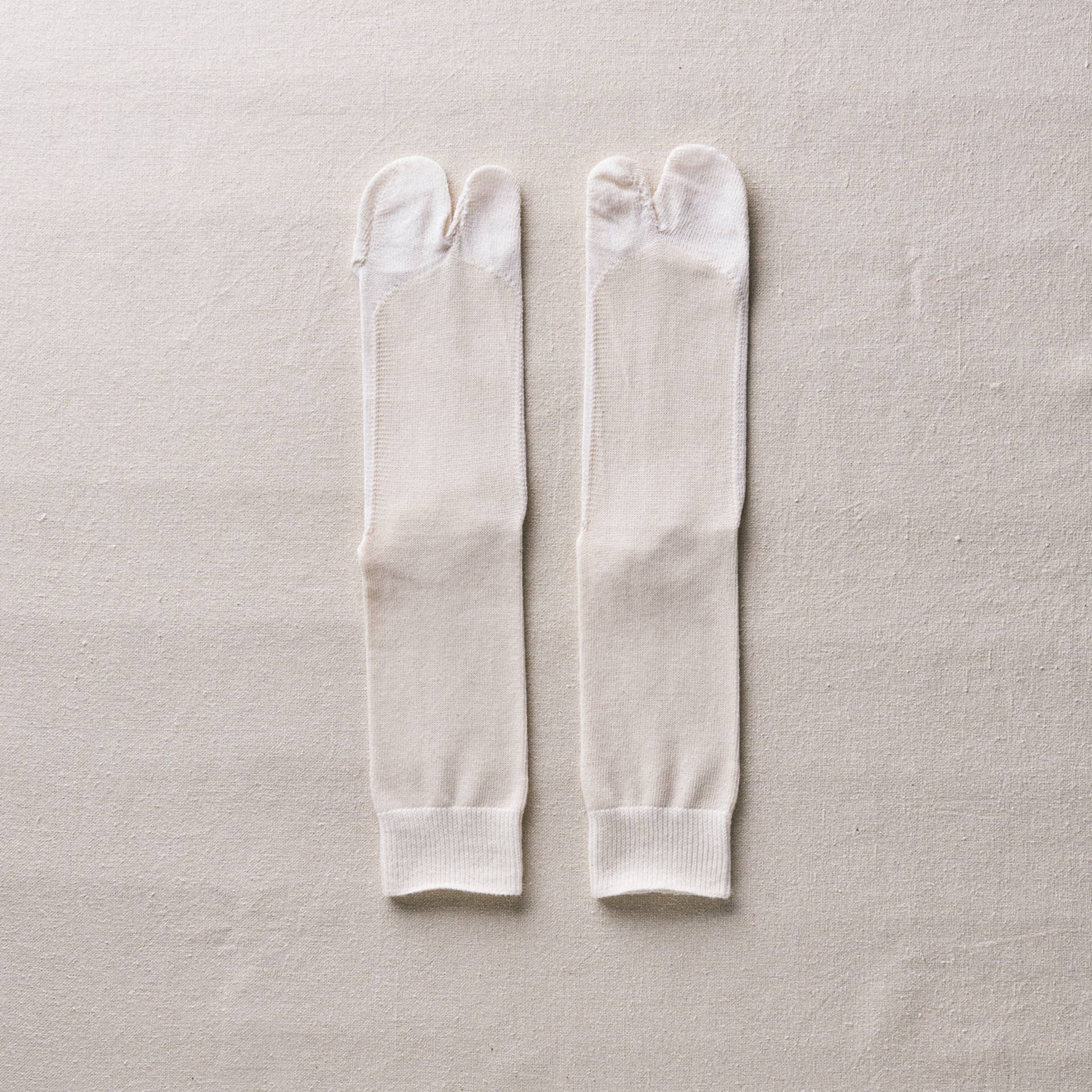 YAHAE - Organic Cotton "Washi" Tabi Socks - Brillaré Leather Care - 1 