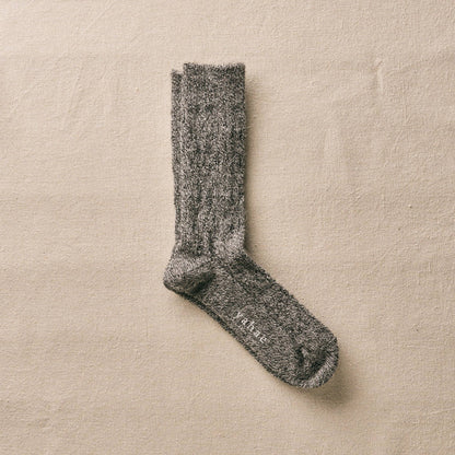 YAHAE - Alpaca Cable Pattern Socks