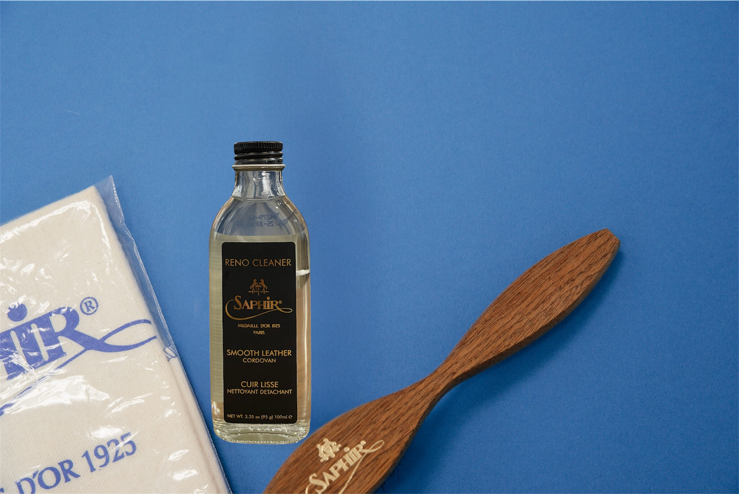 Saphir Medaille d'Or Renomat Smooth Leather Cleaner - Brillaré Leather Care - 3