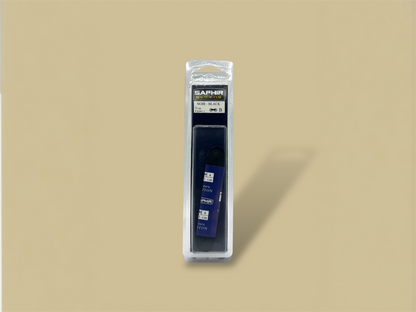 Saphir Beauté du Cuir Cotton Black Shoelaces - Brillaré Leather Care - 3