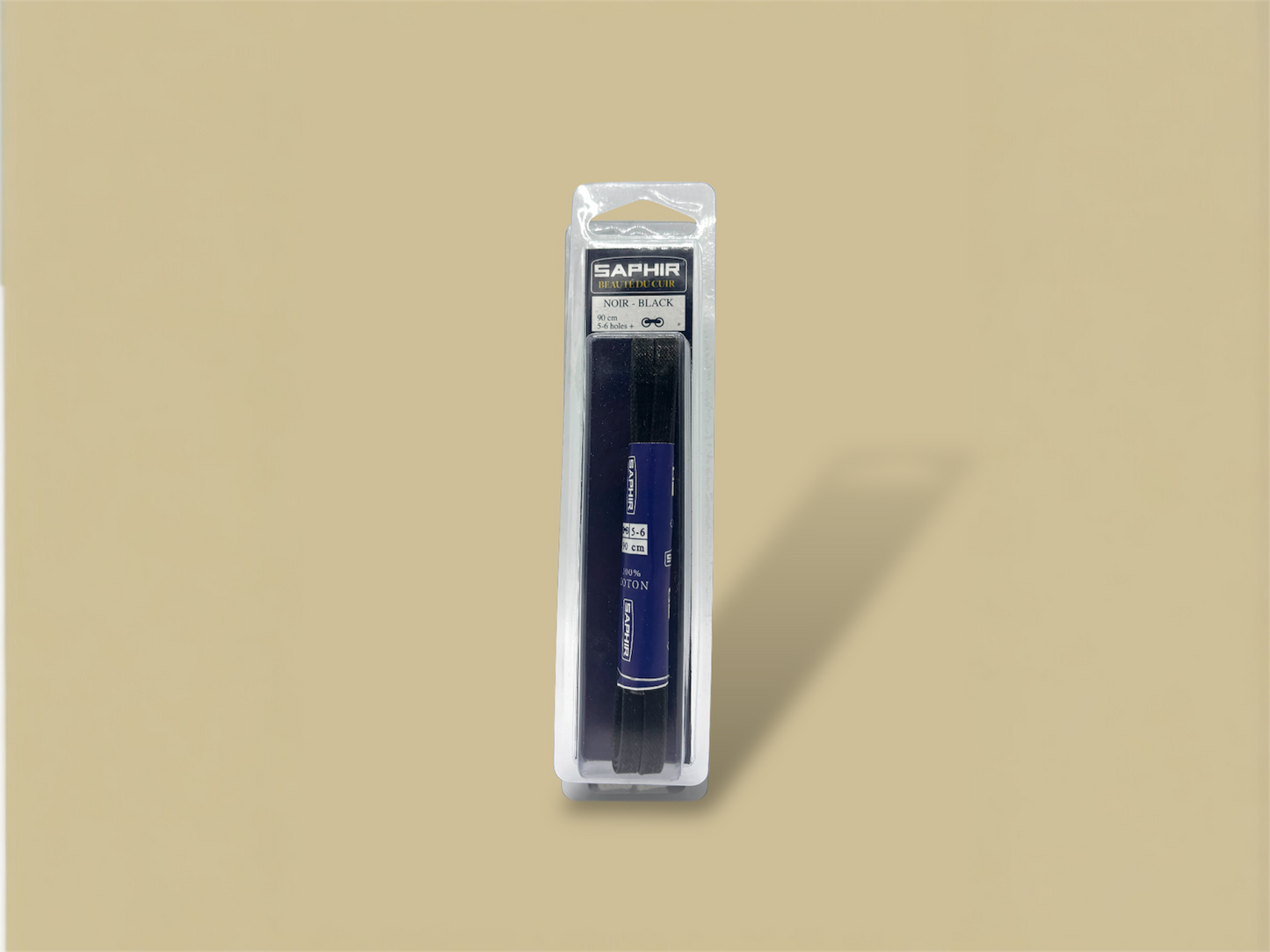 Saphir Cotton Black Laces