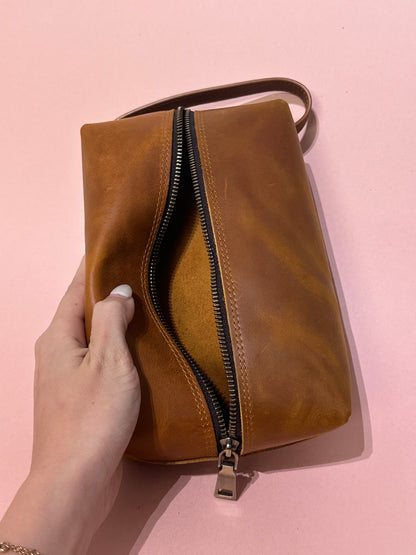 Genuine Leather Travel Bag