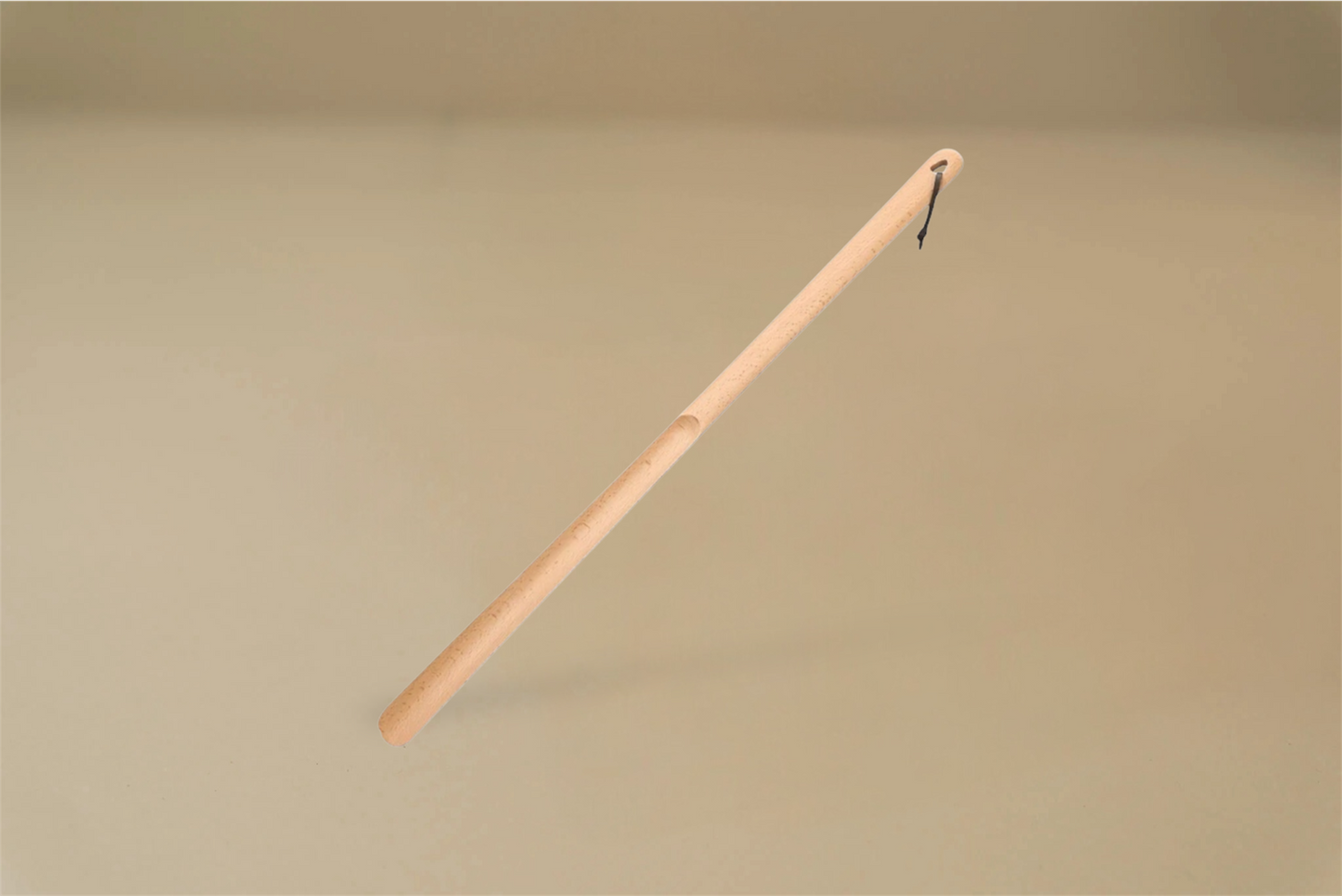 Wood Shoe Horn With Leather Strap - Solid Walnut/Beech Wood - 28cm/38cm/50cm/60cm/75cm - Brillaré Leather Care - 7