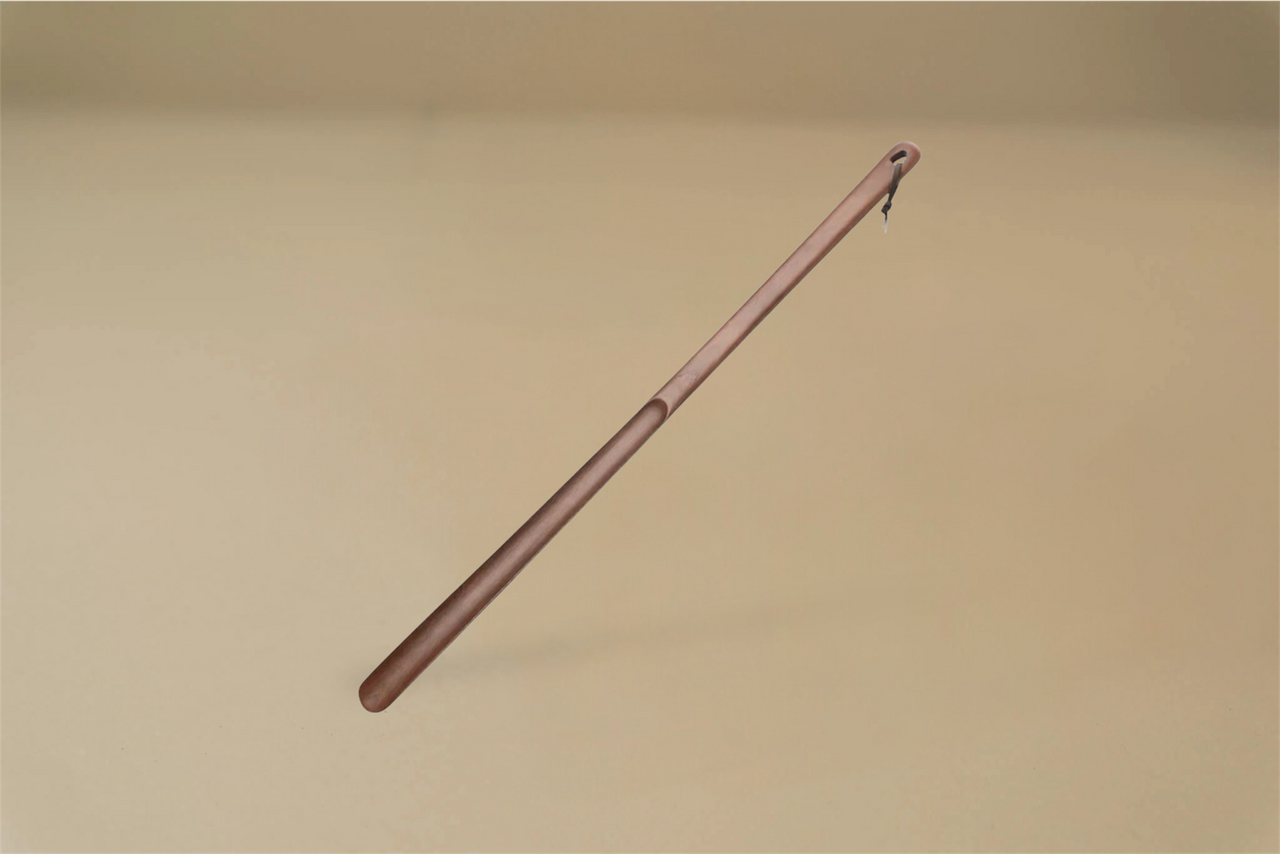 Wood Shoe Horn With Leather Strap - Solid Walnut/Beech Wood - 28cm/38cm/50cm/60cm/75cm - Brillaré Leather Care - 10