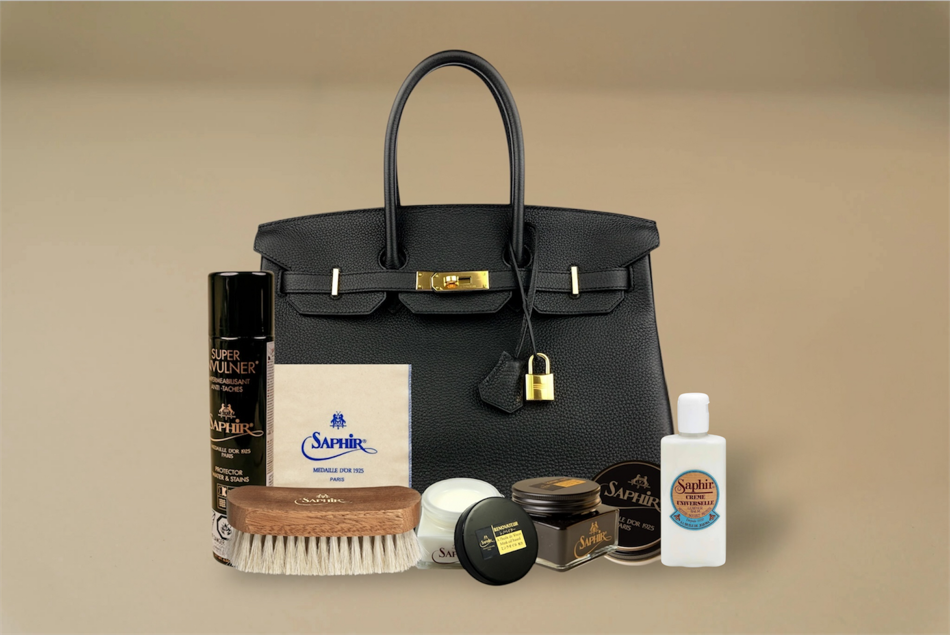Birkin Bag Care Kit - Brillare Leather Care - 1 