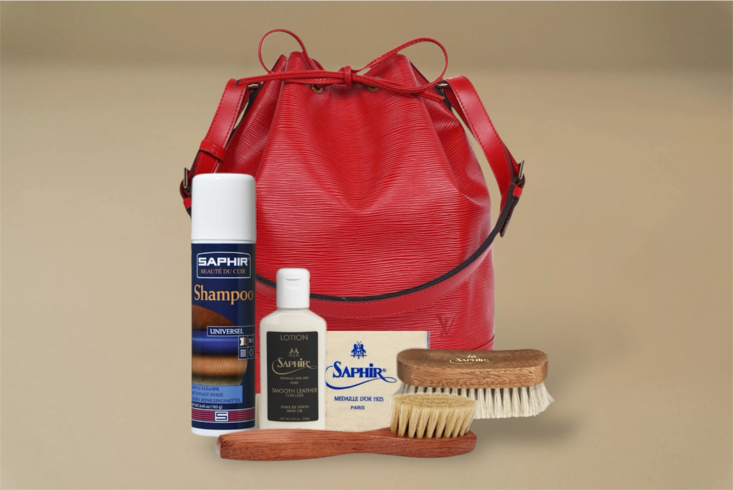 Epi Louis Vuitton Bag Care Set - Brillaré Leather Care - 3