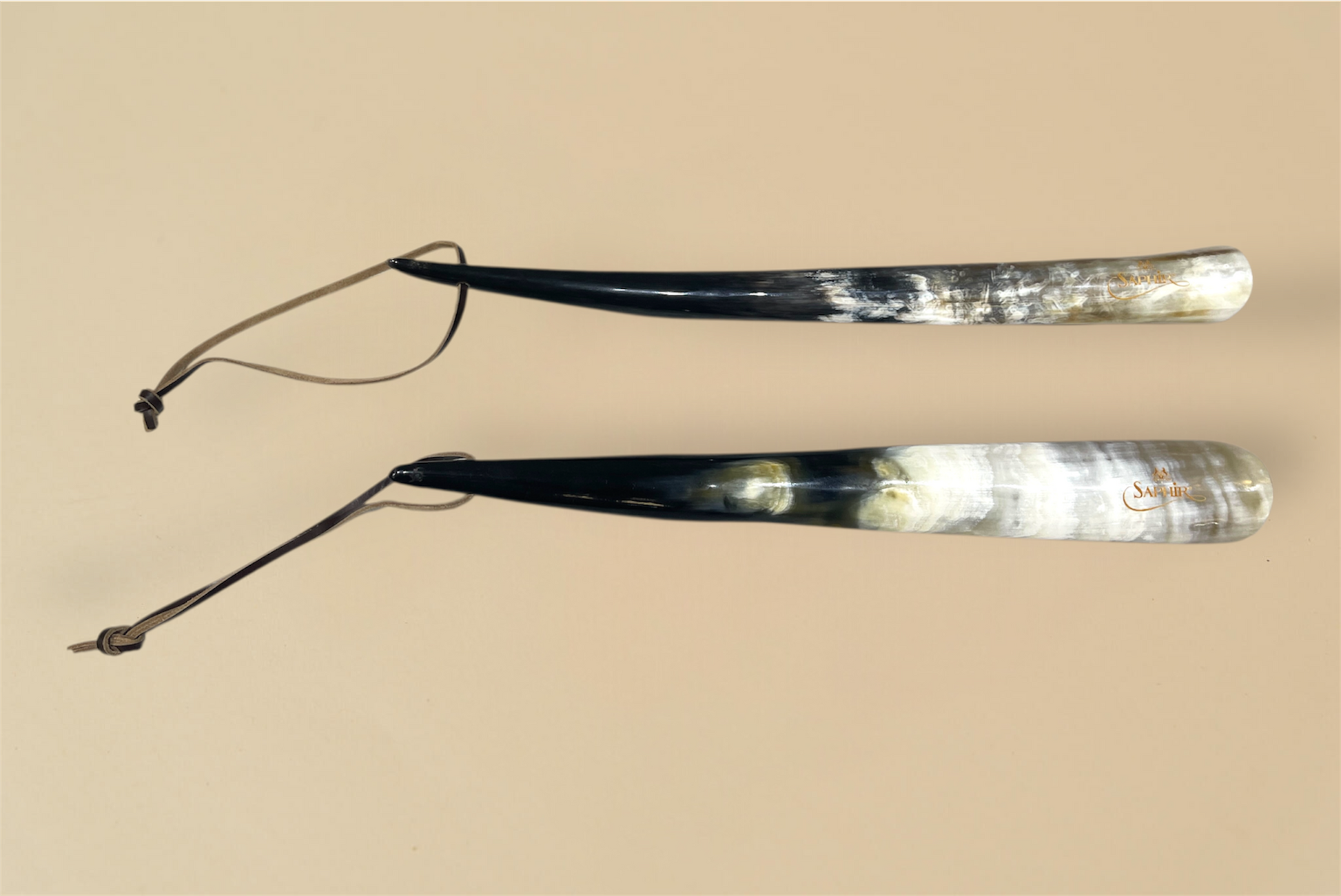 Saphir Médaille d'Or 43-46cm Natural Horn Shoe Horn – Brillaré