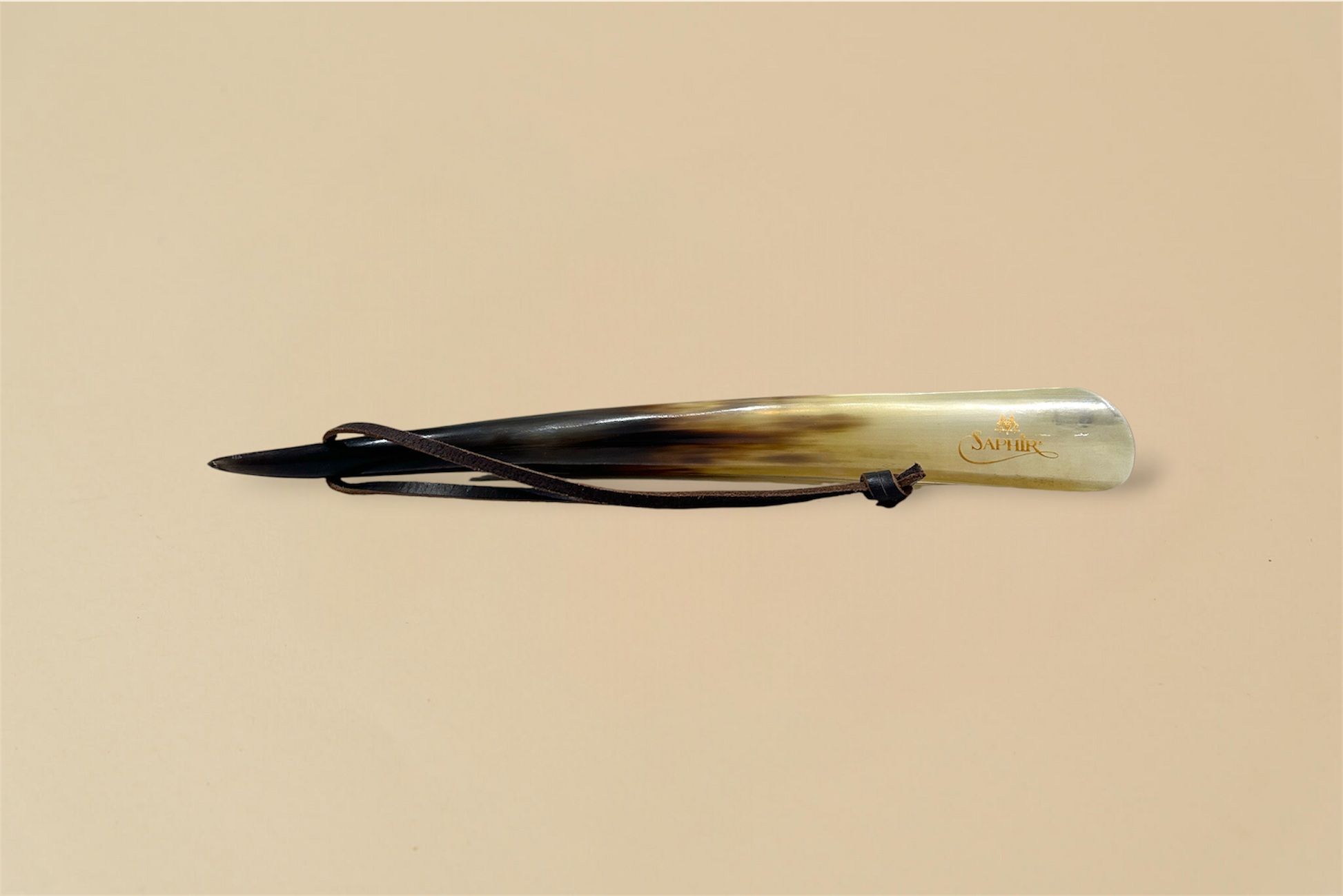 Saphir Medaille d'Or 1925 Buffalo Horn Shoe Horn 14" - Brillare Leather Care - 1