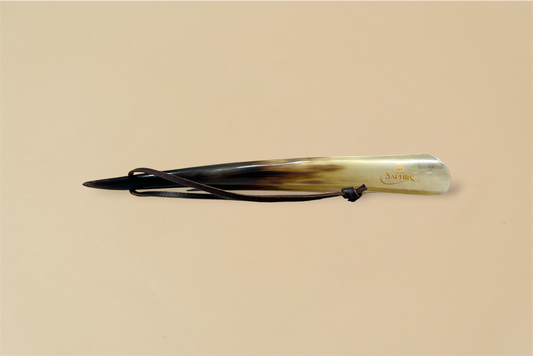 Saphir Medaille d'Or 1925 Buffalo Horn Shoe Horn 14" - Brillare Leather Care - 1