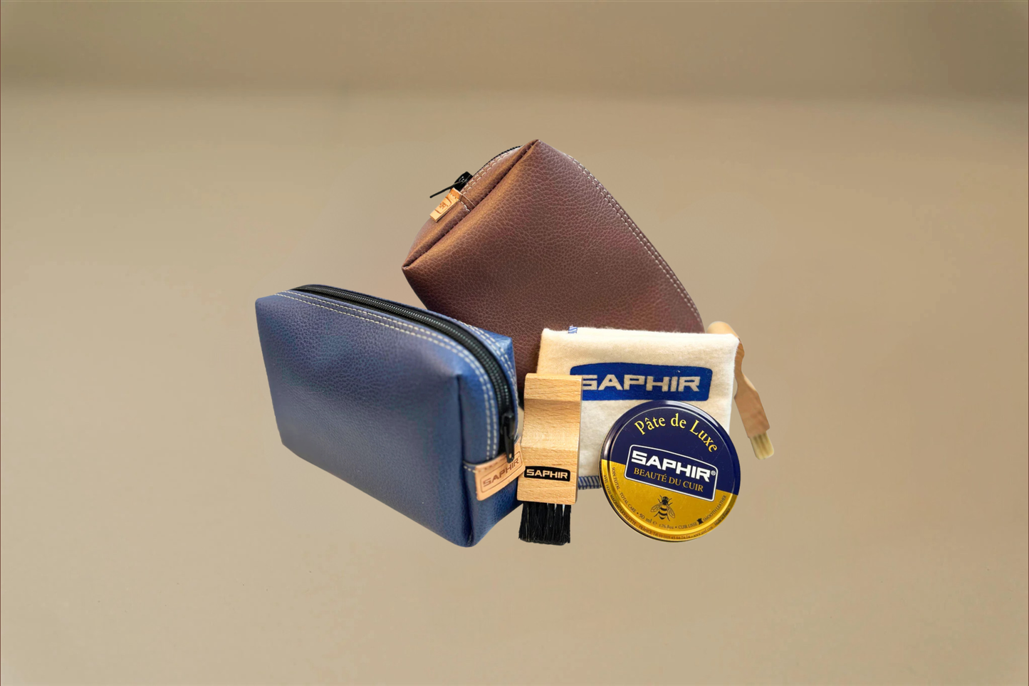 Saphir Beauté du Cuir Shoe Polish Kit - Brillare Leather Care - 2