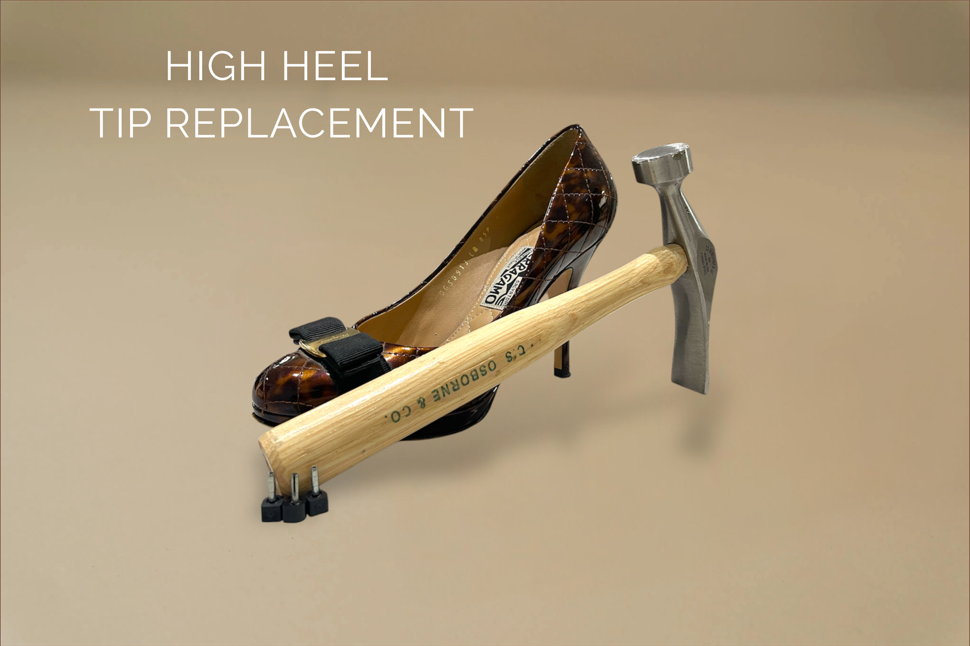 Brillaré Services High Heel Tip Replacement - Brillaré Leather Care - 1 