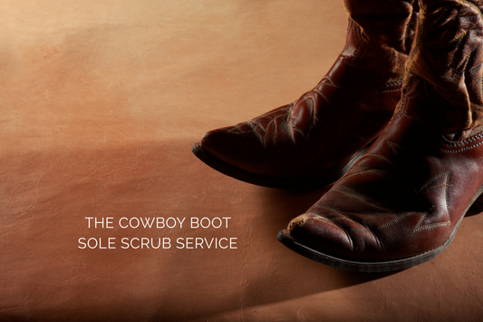 Cowboy Boot Sole Scrub