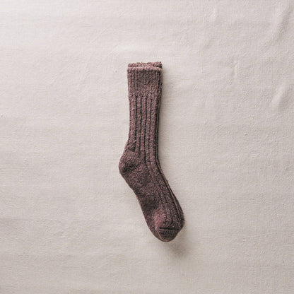 YAHAE - Recycled Wool Organic Cotton Low Gauge Socks