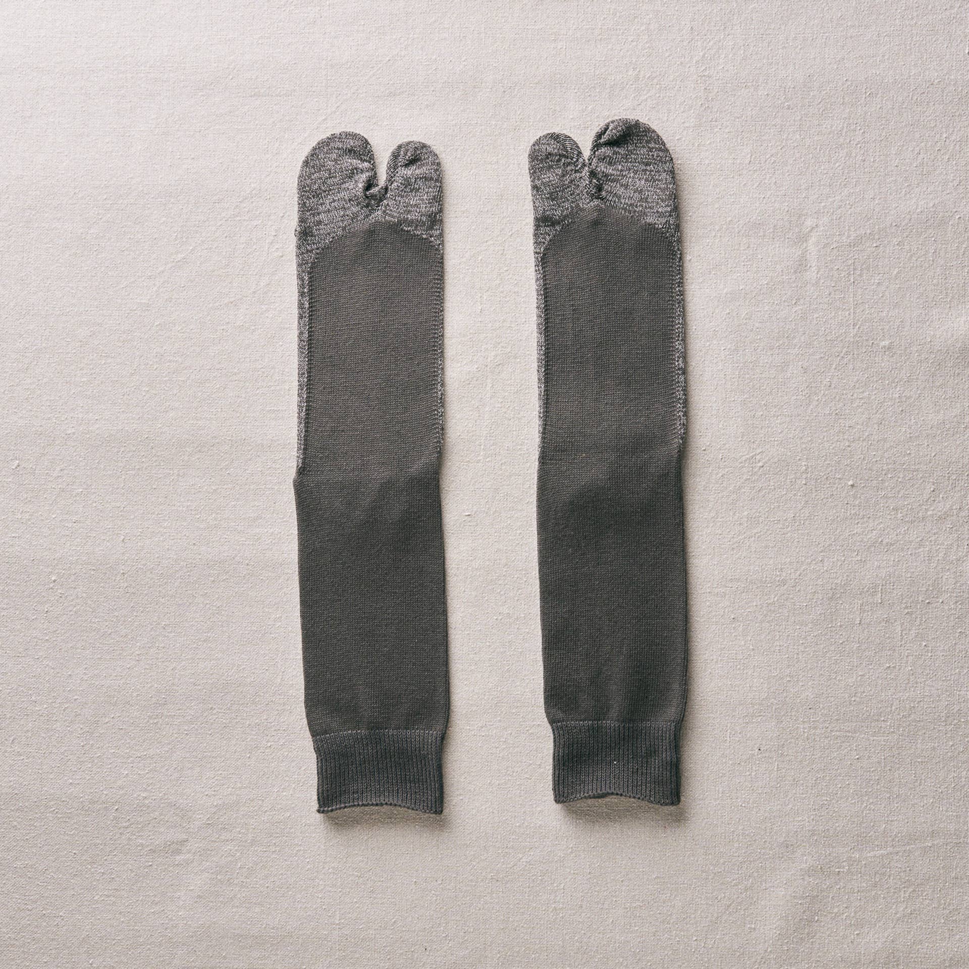 YAHAE - Organic Cotton "Washi" Tabi Socks - Brillaré Leather Care - 2