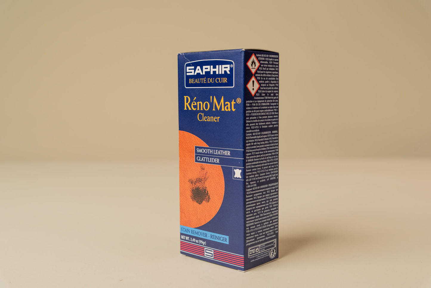 Saphir Reno Mat Leather Shoe Cleaner Stain Remover - Brillare 1