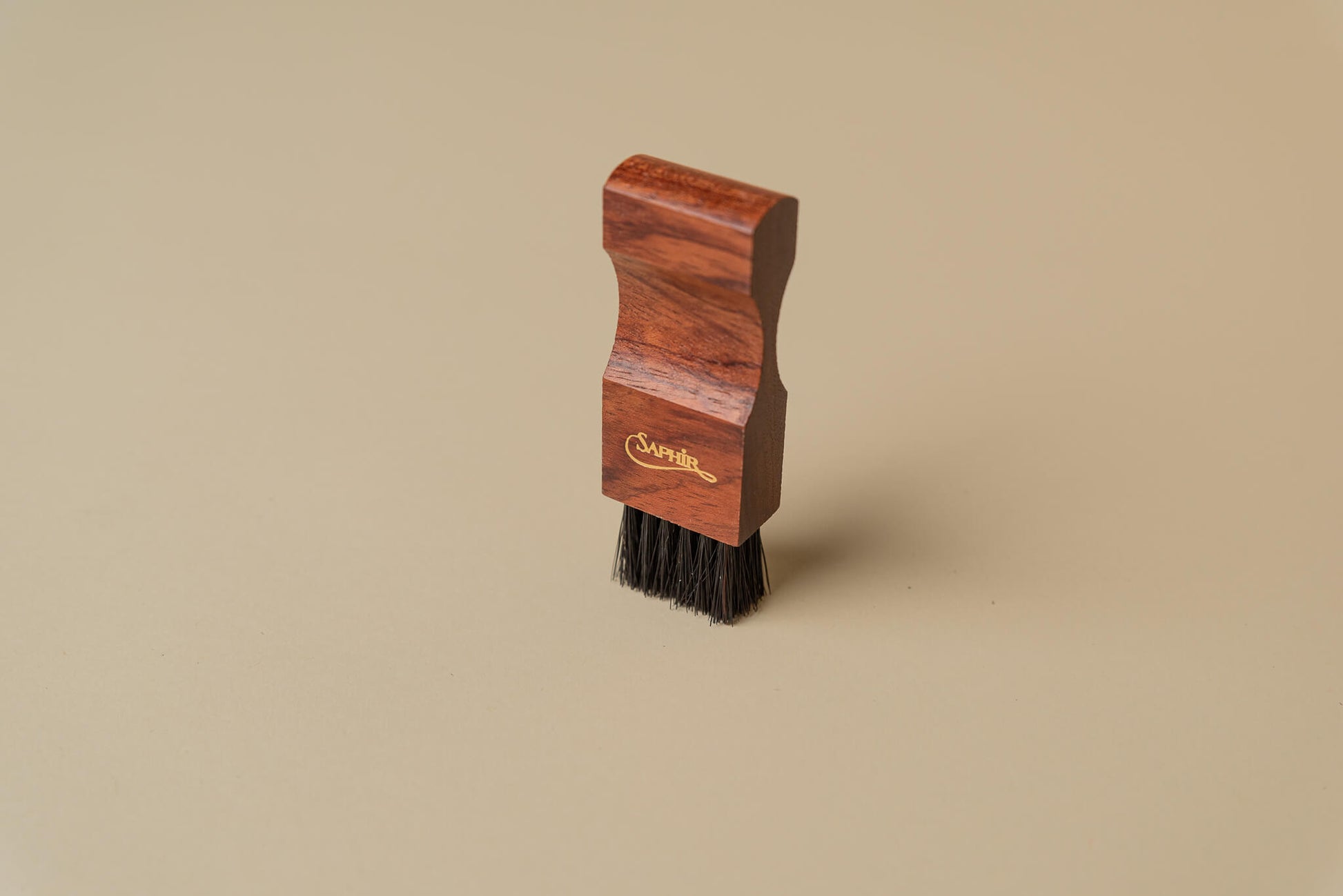 Saphir Medaille d'Or 1925 Wood Small Dauber Applicator Horse Hair Brush 3.5" - Brillare 6