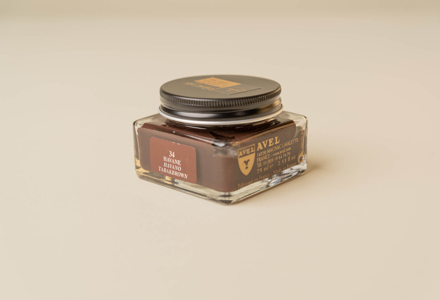 Saphir Medaille d'or Pommaider 1925 cream polish Havane / tobacco 34