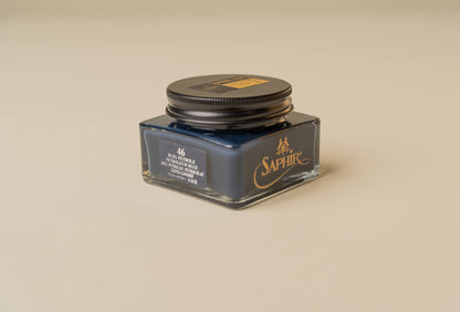 Saphir Medaille d'or Pommaider 1925 cream polish Petroleum blue 46