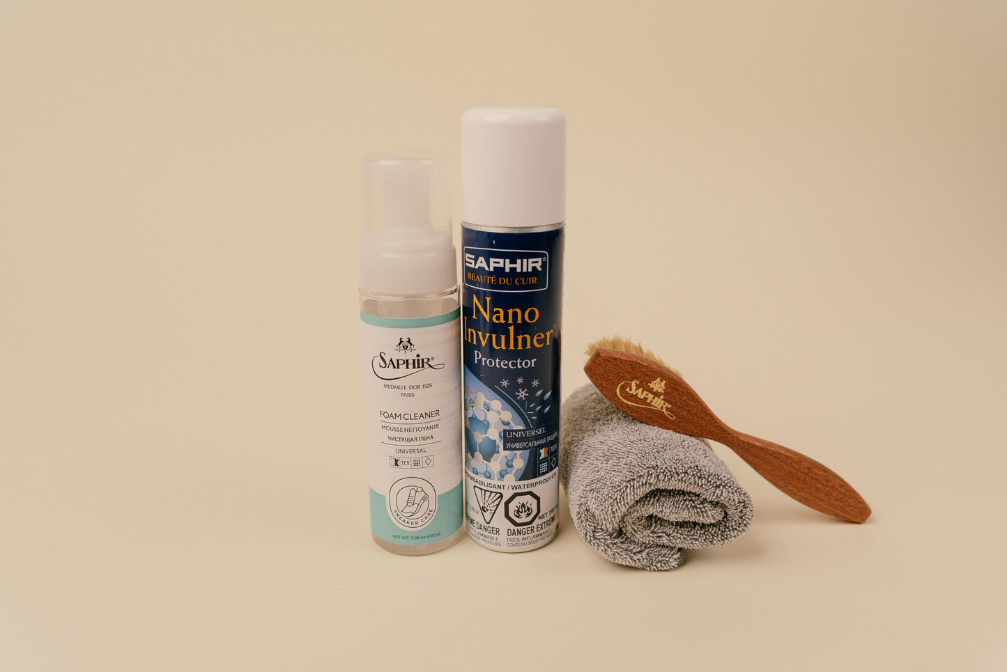 Saphir Beauté Du Cuir Nano Invulner water proofing spray for suede boots and suede shoes 