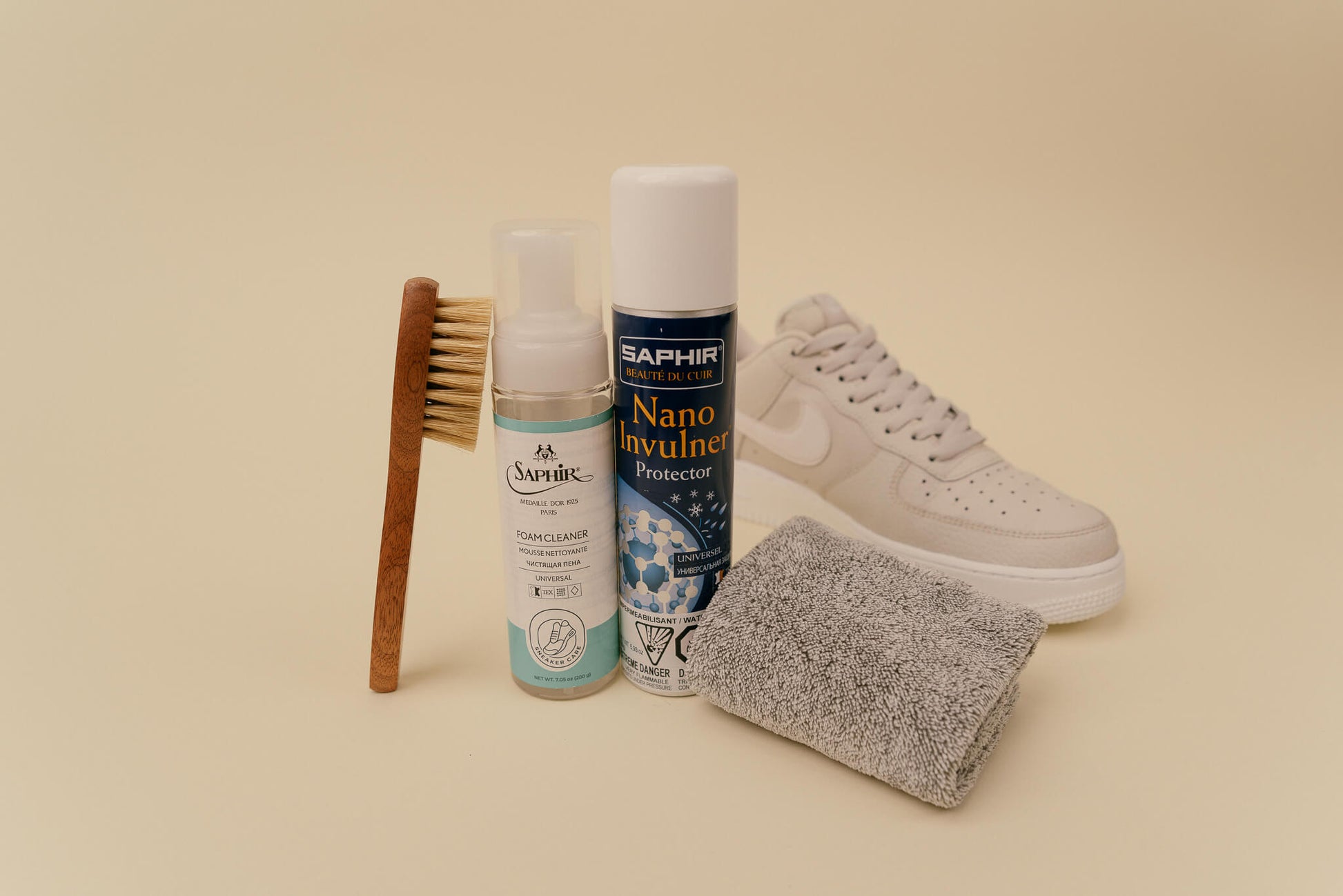 Basic Sneaker Care Kit - Brillaré Sneaker, Shoe, and Boot Care Experts. Canada's Official Saphir Reseller. Based in Calgary, Alberta.