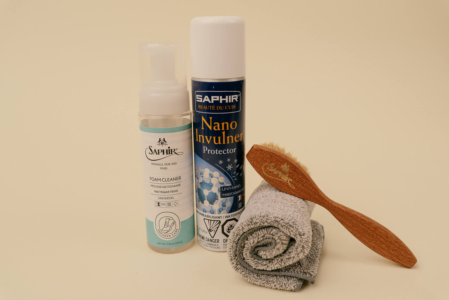 Basic Sneaker Care Kit - Brillaré Sneaker, Shoe, and Boot Care Experts. Canada's Official Saphir Reseller. Based in Calgary, Alberta.