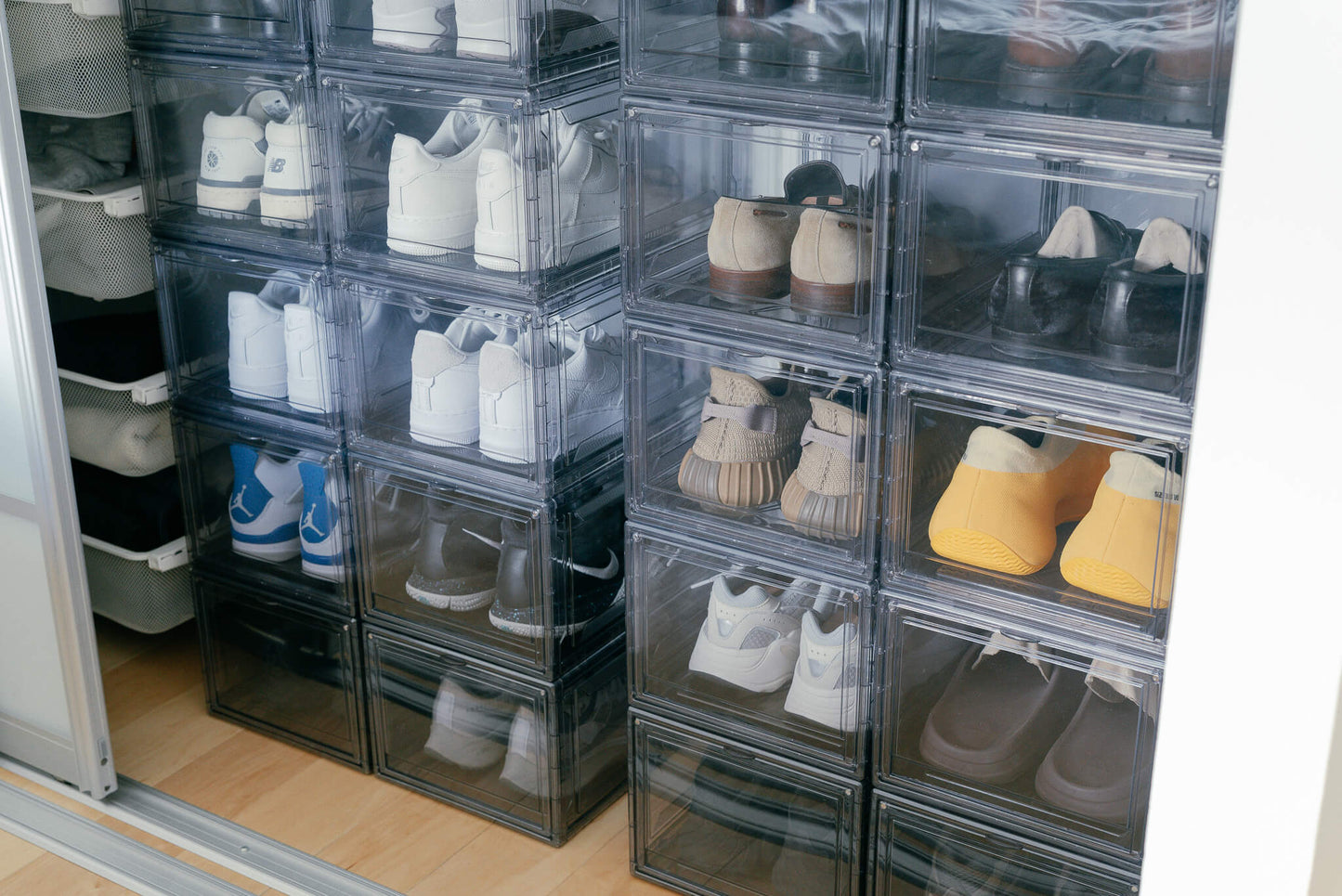 Brillare Deluxe Shoe Storage Container Box - Brillaré Sneaker, Shoe, and Boot Care Experts. Canada's Official Saphir Reseller. Based in Calgary, Alberta.