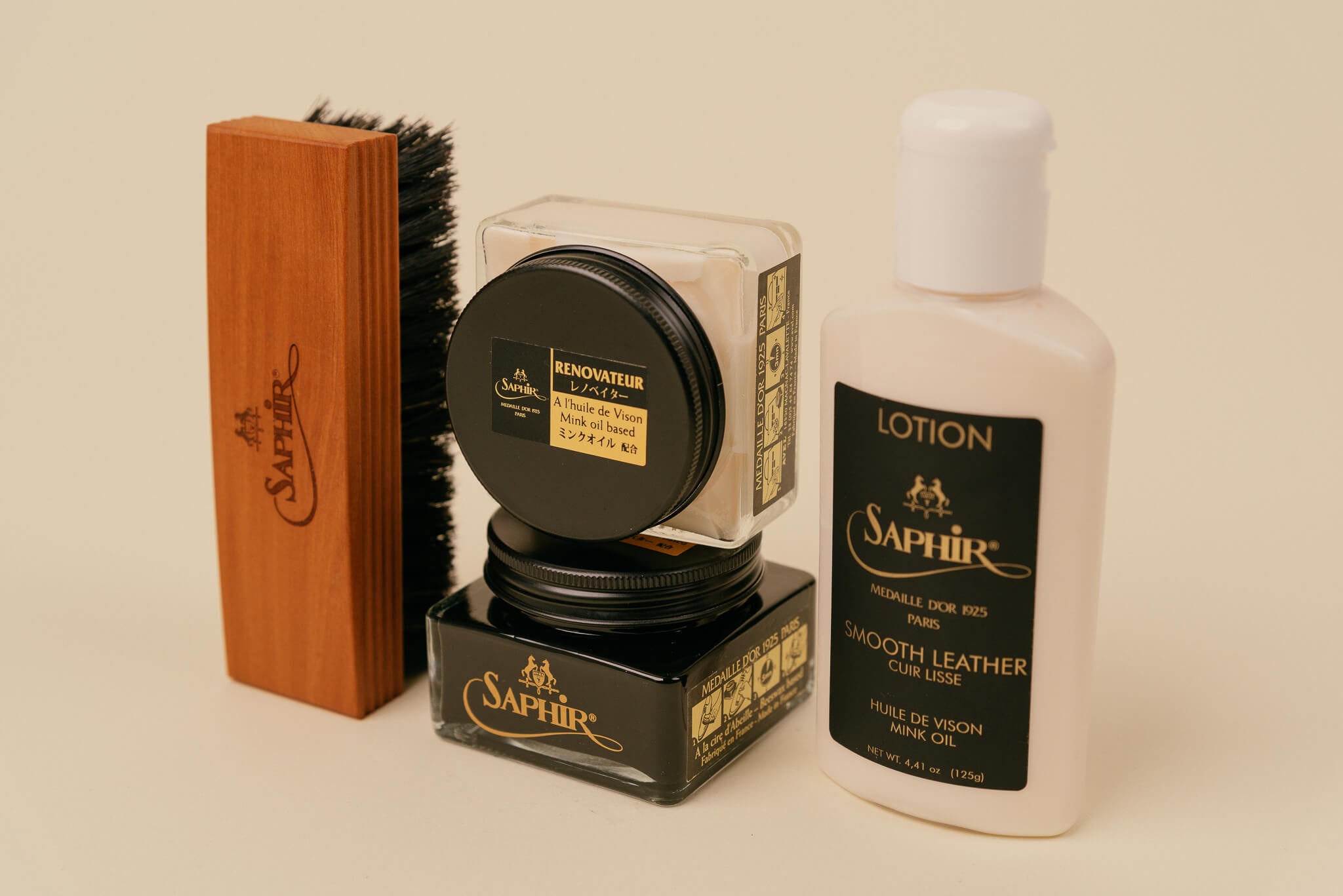 Saphir shoe care on sale kit