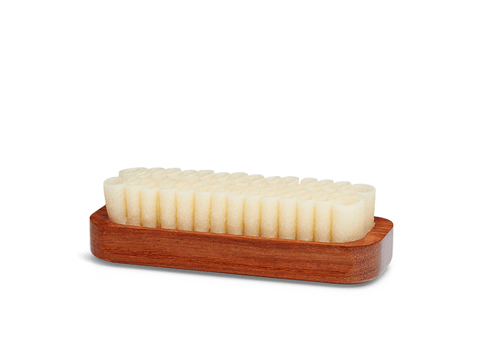 Saphir suede crepe brush